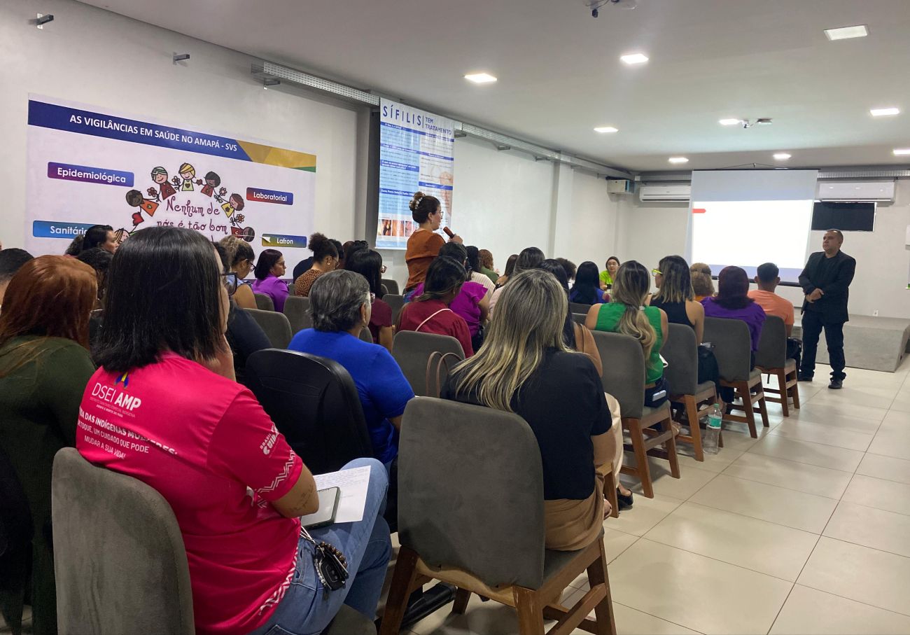 Atualização dos profissionais de saúde sobre os protocolos é fundamental para o enfrentamento da sífilis no Amapá