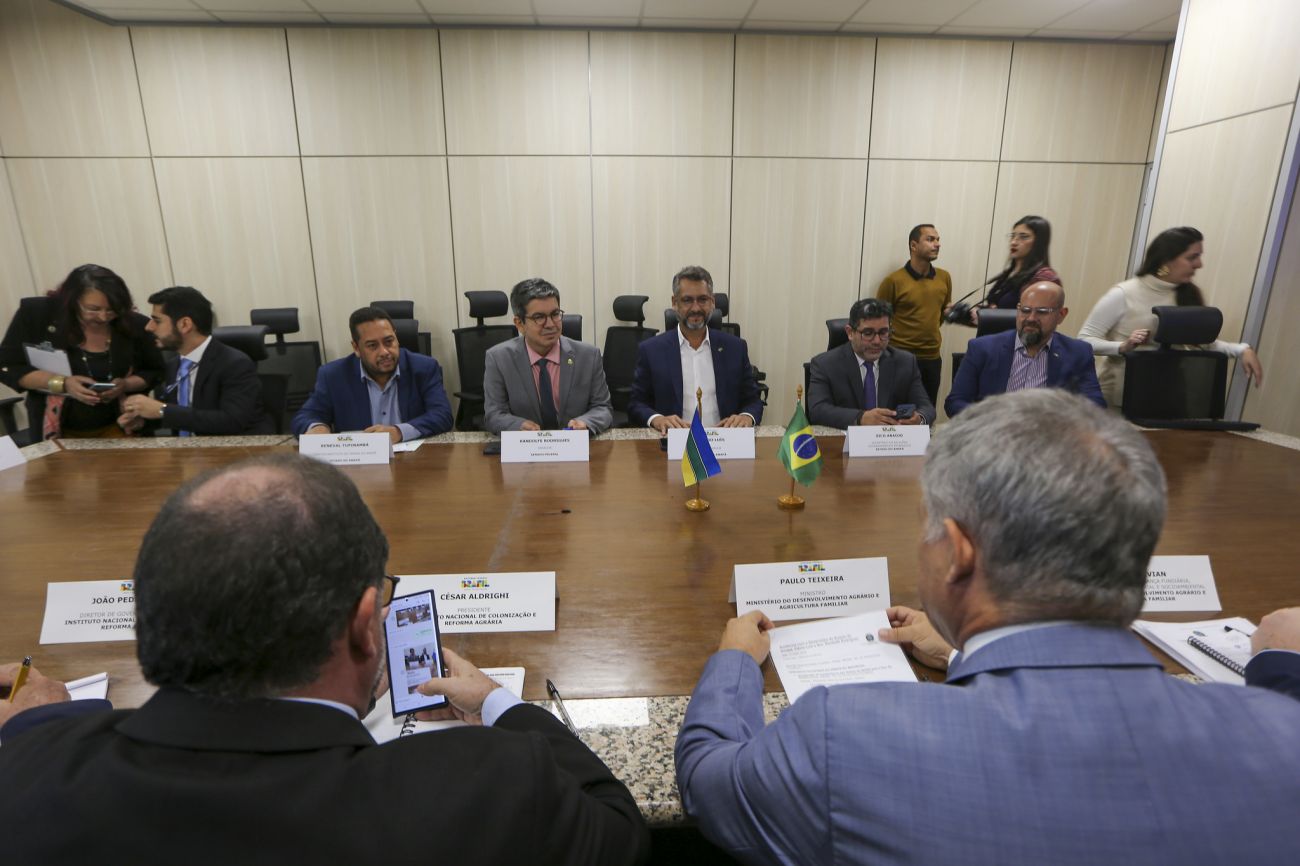 Encontro reuniu gestores do governo estadual e federal para debater regularização fundiária no Amapá