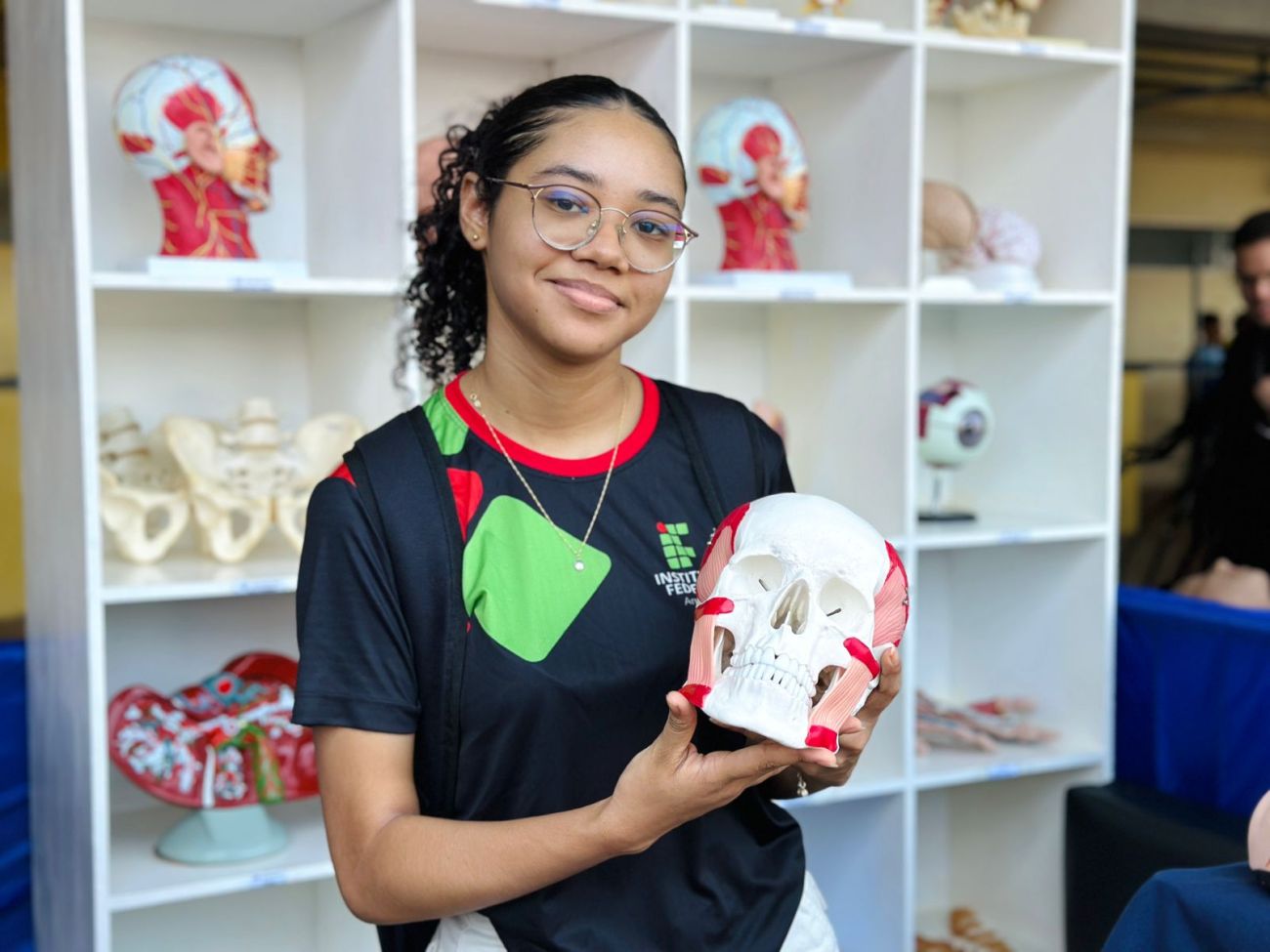 Estudante Giselly Palmerim, 17 anos, sonha em conquistar uma vaga em medicina