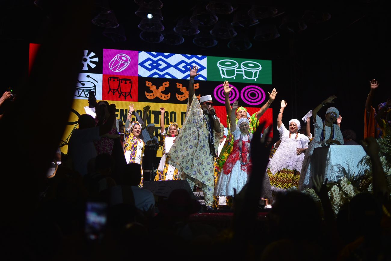 Missa dos Quilombos contou com a presença de Carlinhos Brown, no 29º Encontro dos Tambores