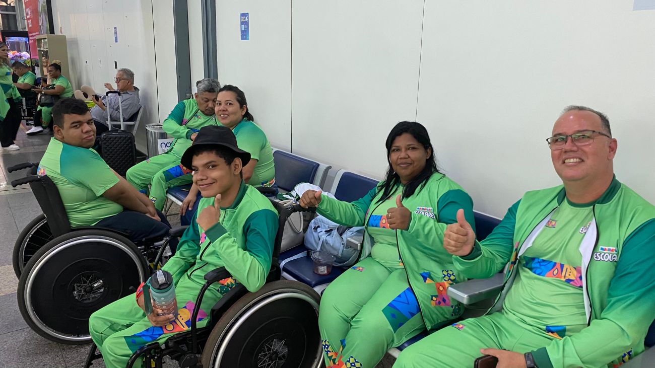 Equipe embarcou rumo a São Paulo (SP) nesta segunda-feira, 25