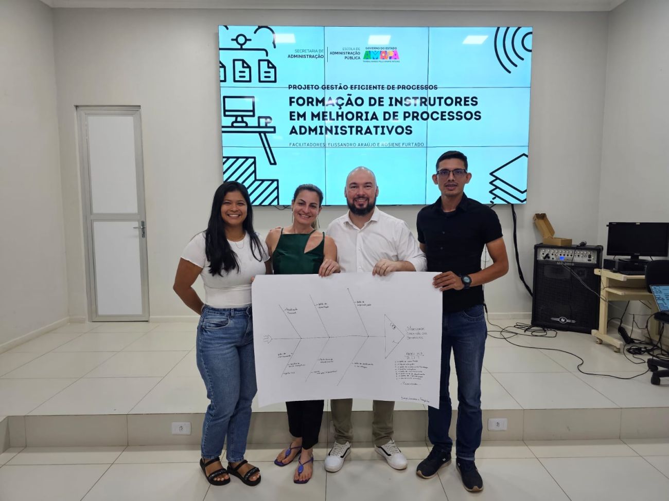 Capacitação de facilitadores do Programa de Gestão Eficiente de Processos Administrativos