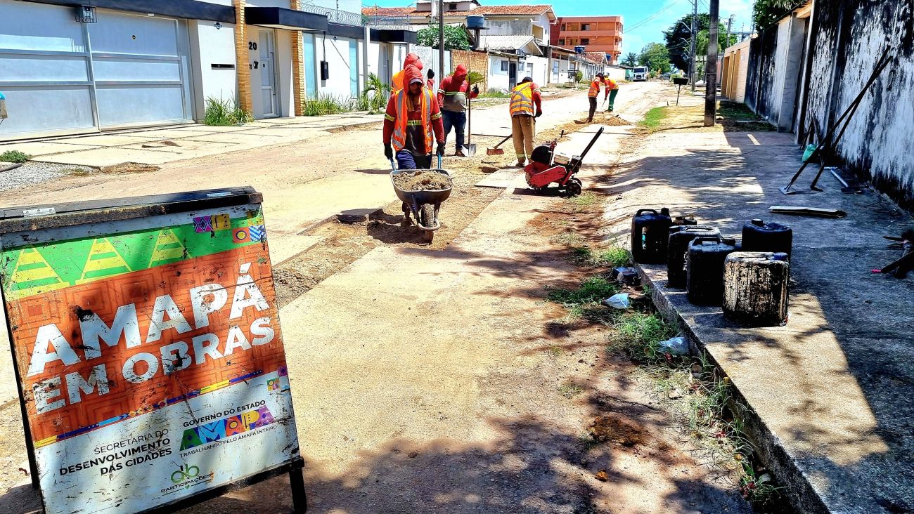 Serviços iniciaram nesta terça-feira, 3, no bairro Jardim Marco Zero