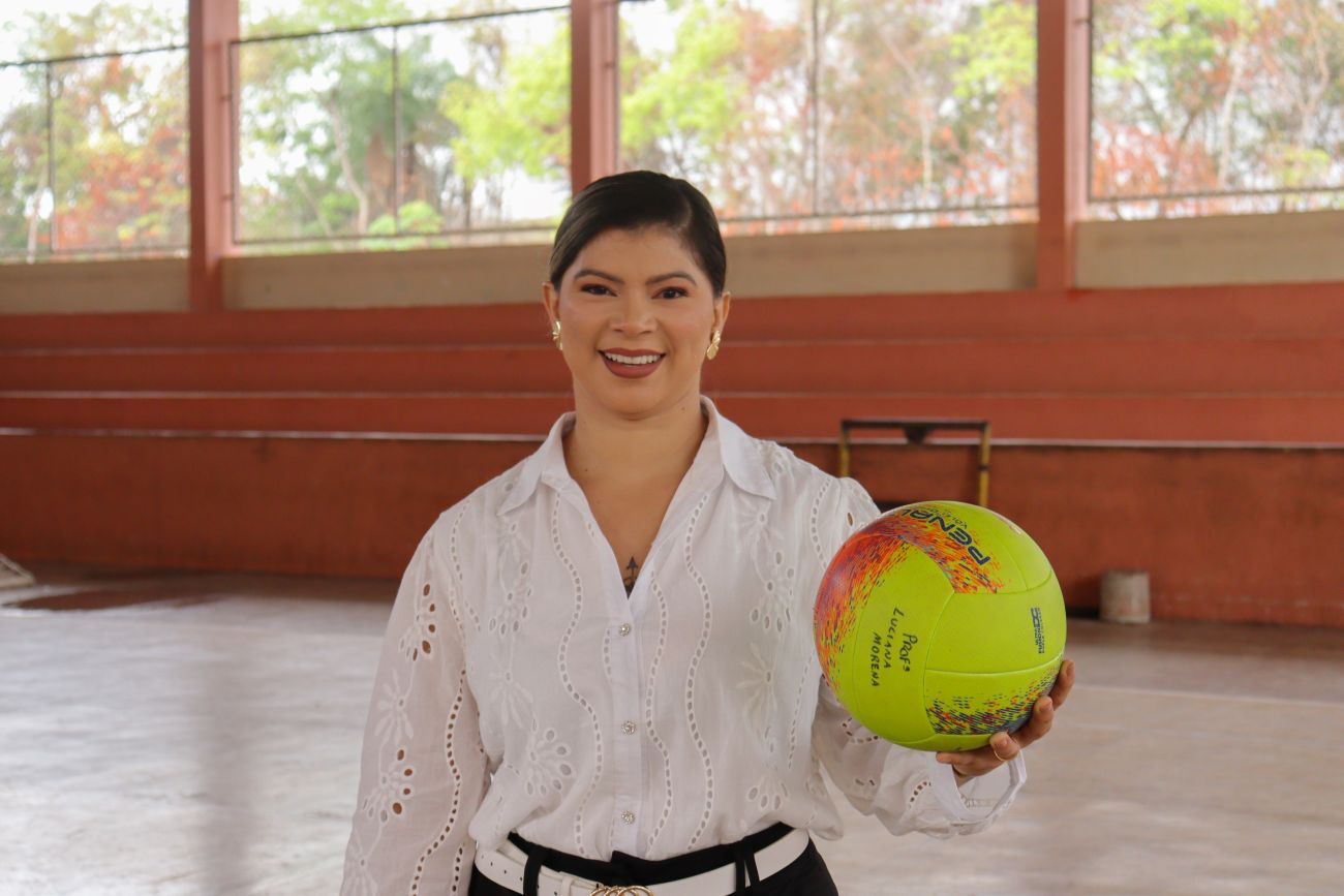 Patrícia Vales é professora de educação física de Santana