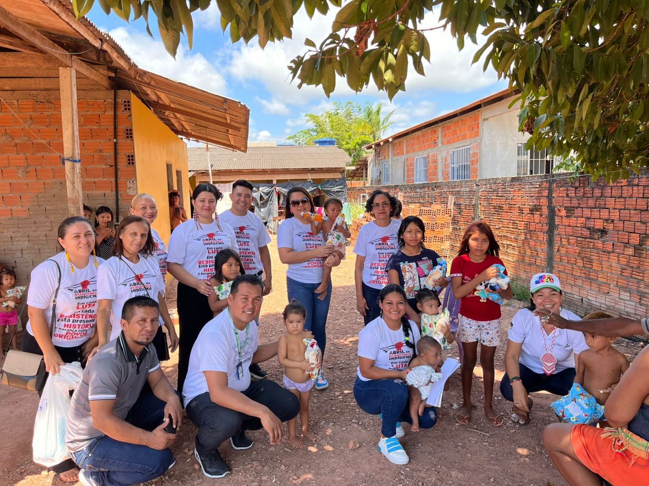 Ação solidária beneficiará cerca de 144 crianças indígenas com roupas, fraldas e brinquedos