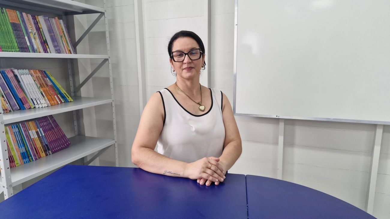 Professora do curso de pedagogia e coordenadora do polo da Unifap na região, Luzilene Cruz