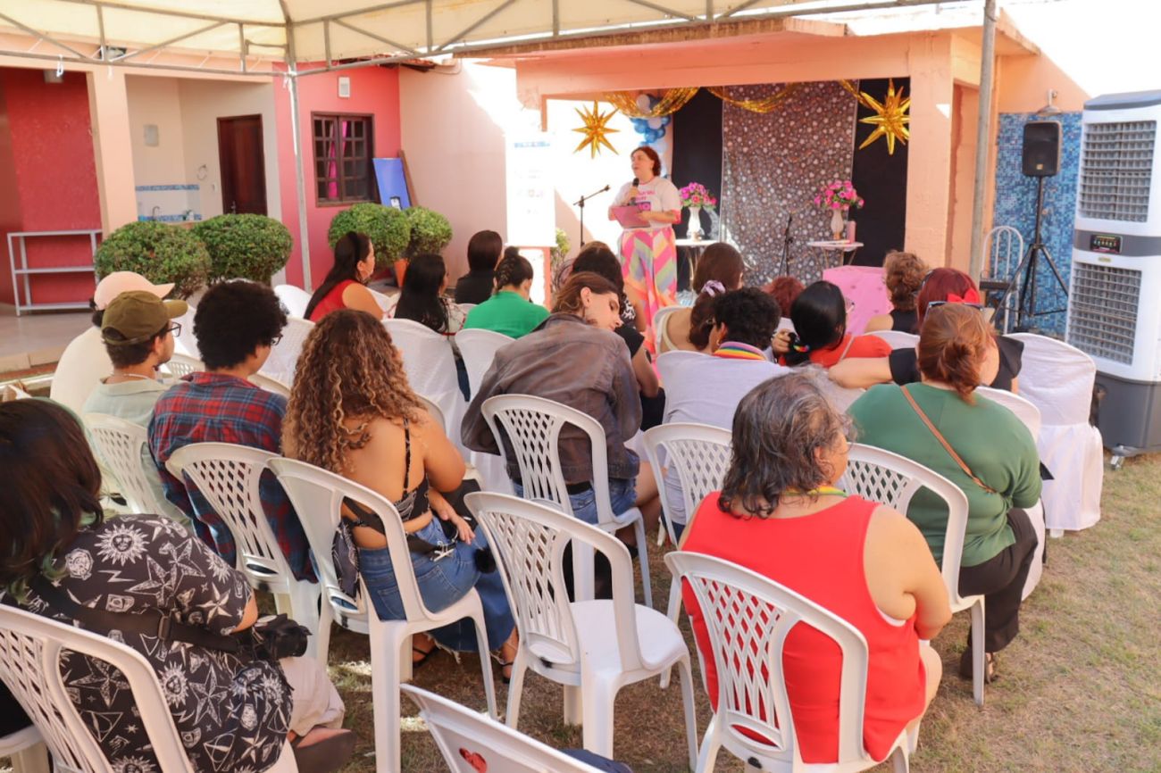 Momento cultural possibilitou que acolhidas pudessem mostrar seus talentos