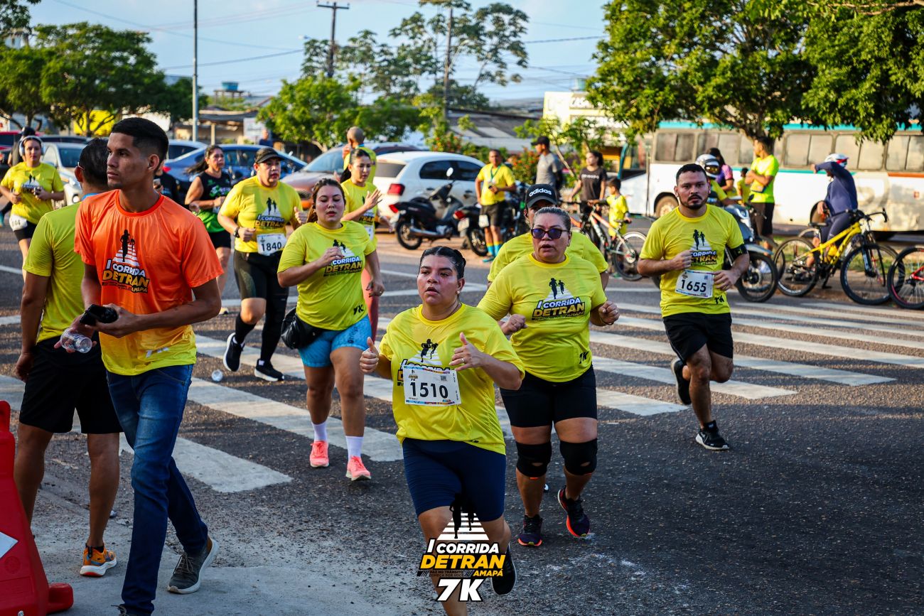 Mais de 2 mil pessoas participaram da 1ª Corrida do Detran-AP