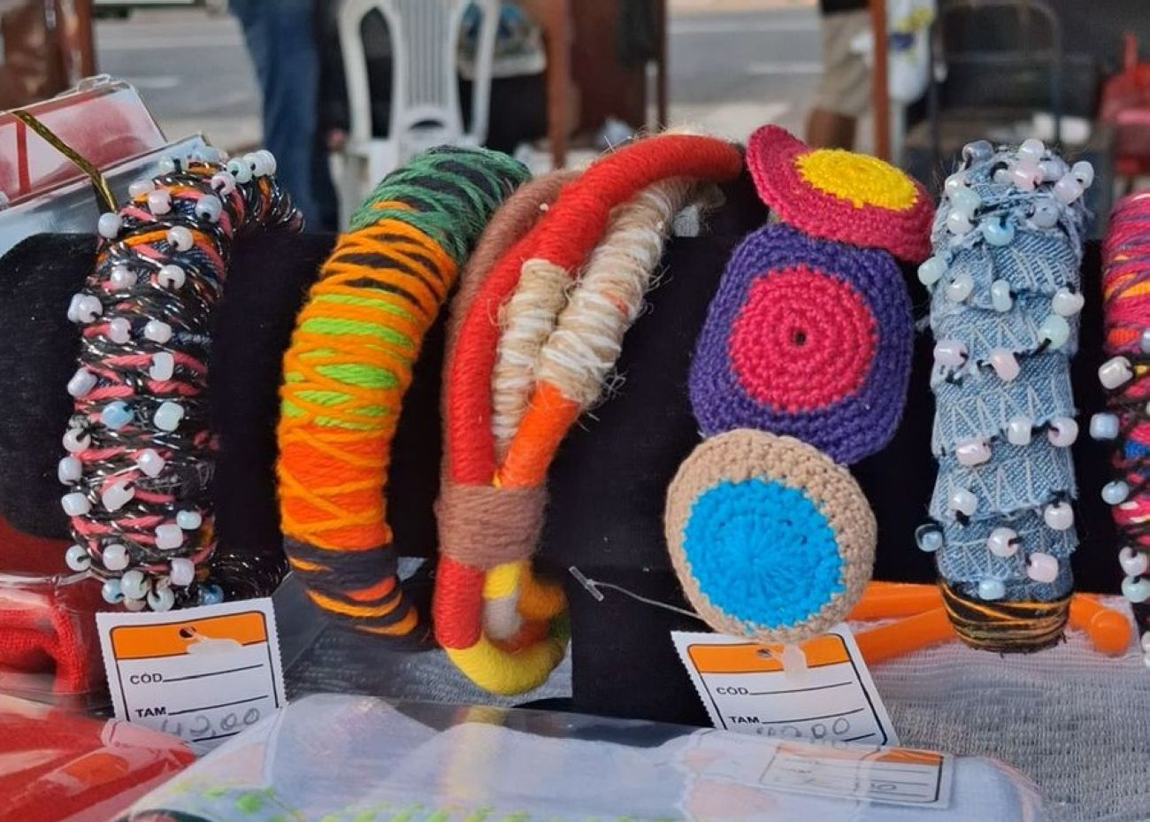 Peças artesanais serão expostas durante a Feira de Artesanato Temática