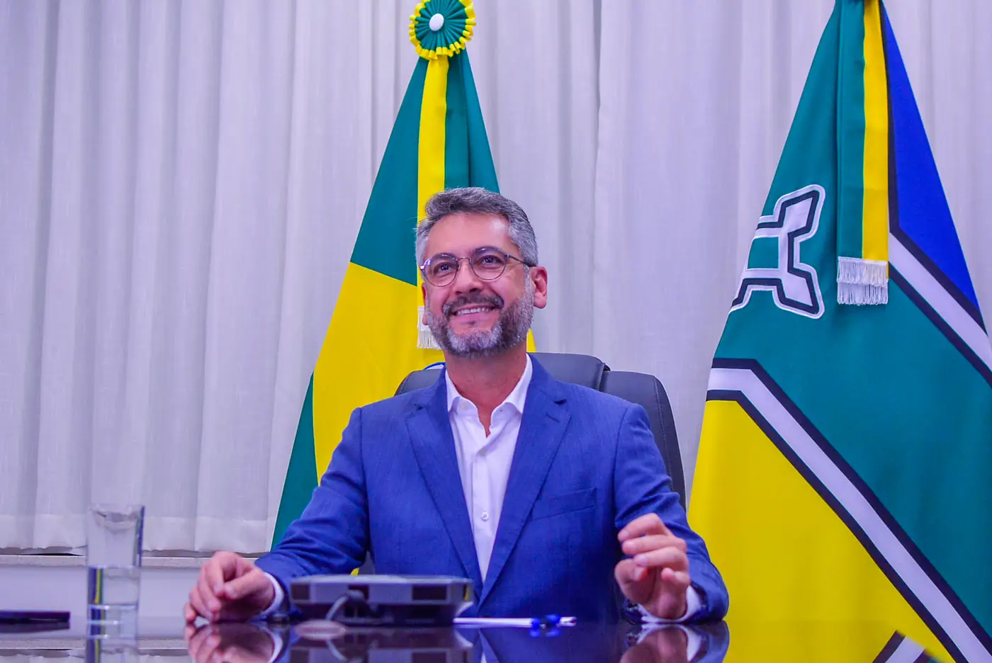 Participação do governador ocorreu por videoconferência