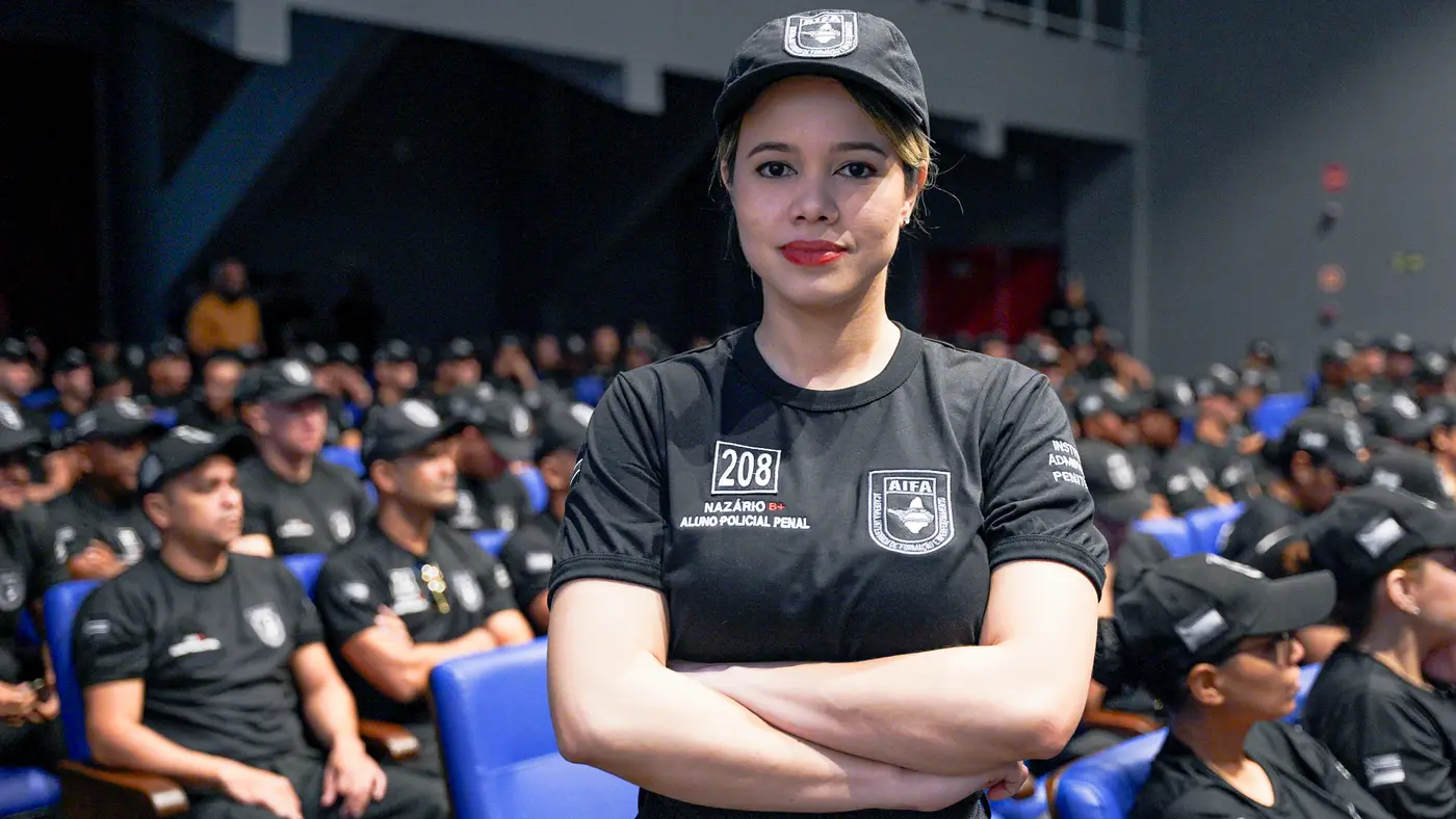 Aluna Aline Nazário almeja servir e proteger a sociedade amapaense
