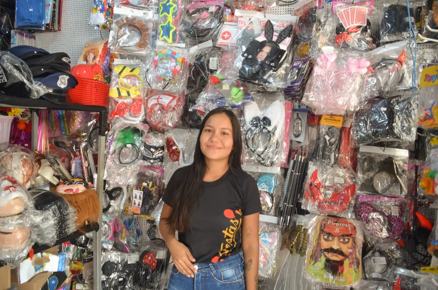 Vendedora Bárbara Ranielly, de 20 anos