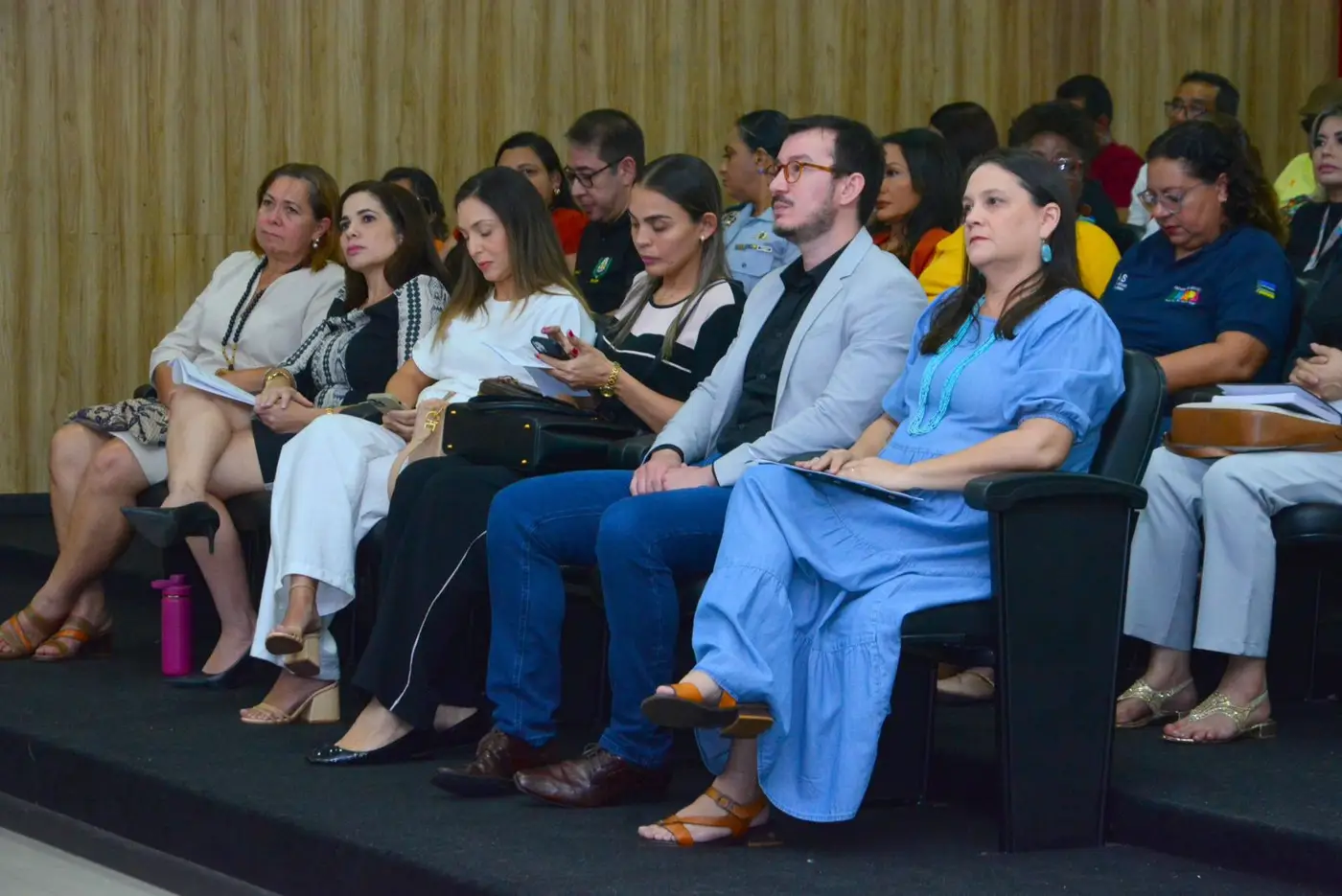 O encontro contou com roda de conversa com tema “Crianças e Adolescentes: cuidados e desafios nos eventos de carnaval”