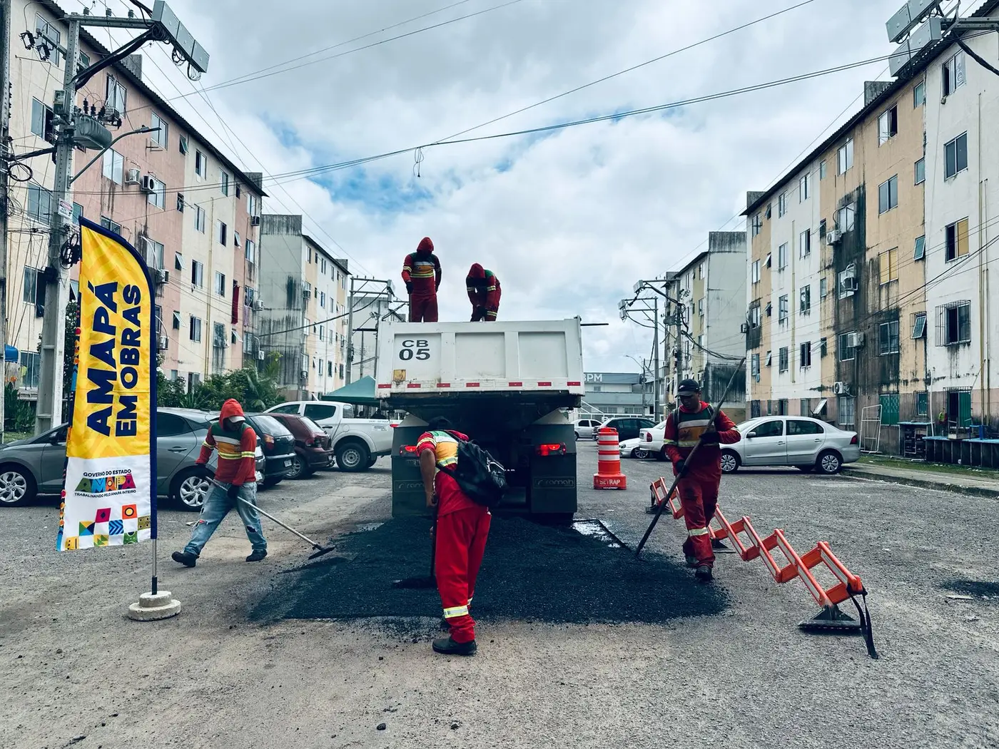 O Residencial São José foi o primeiro local que recebeu as intervenções nesta sexta-feira, 14