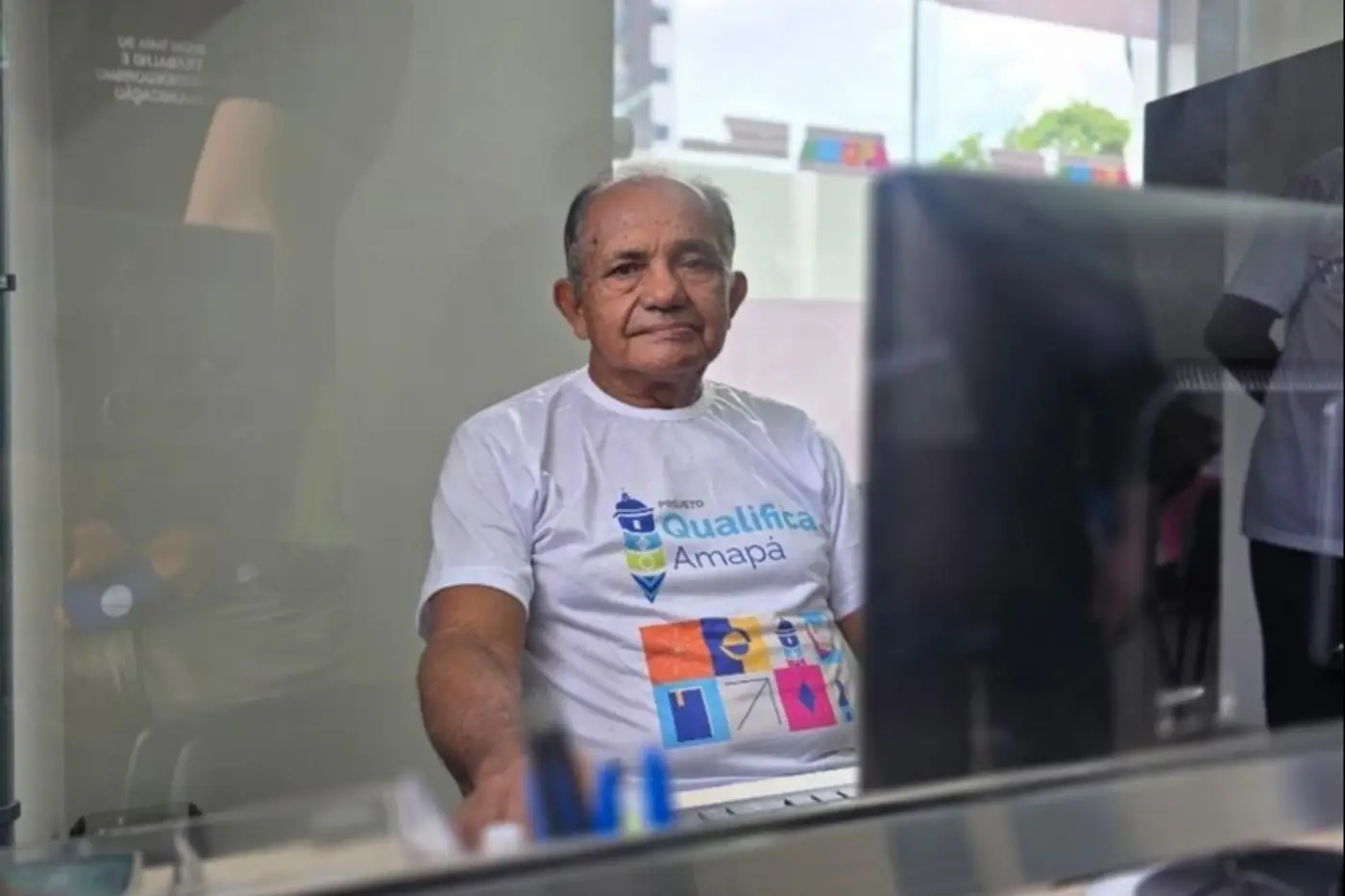 Manoel Palmeirim, de 66 anos, tem orgulho de falar dos 32 anos dedicados à atividade pública no Sine