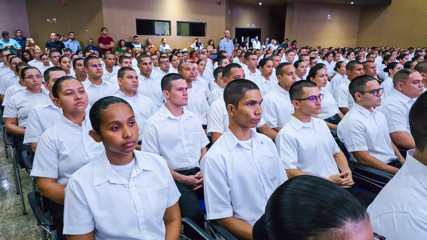 Aula inaugural marcou a recepção de 289 alunos do CFSD da PM do Amapá