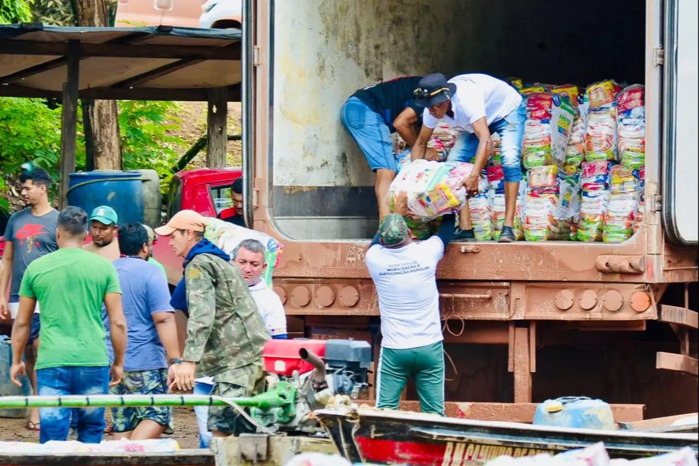 Kits foram enviados para comunidades localizada às margens do Rio Cupixi