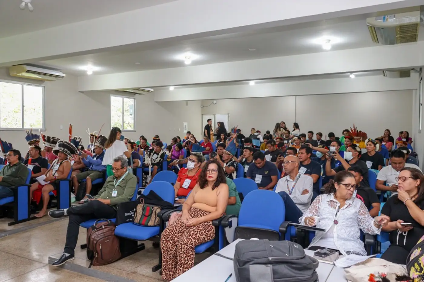 Evento buscou diálogo entre indígenas e órgãos responsáveis pela educação indígena