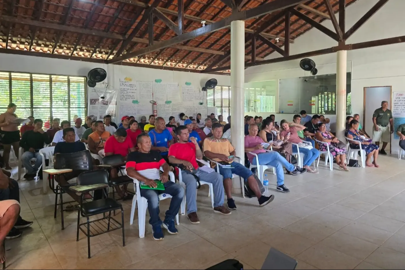 Encontro em Oiapoque com Conselho de Caciques tratou sobre medidas contra a Vassoura de Bruxa da Mandioca