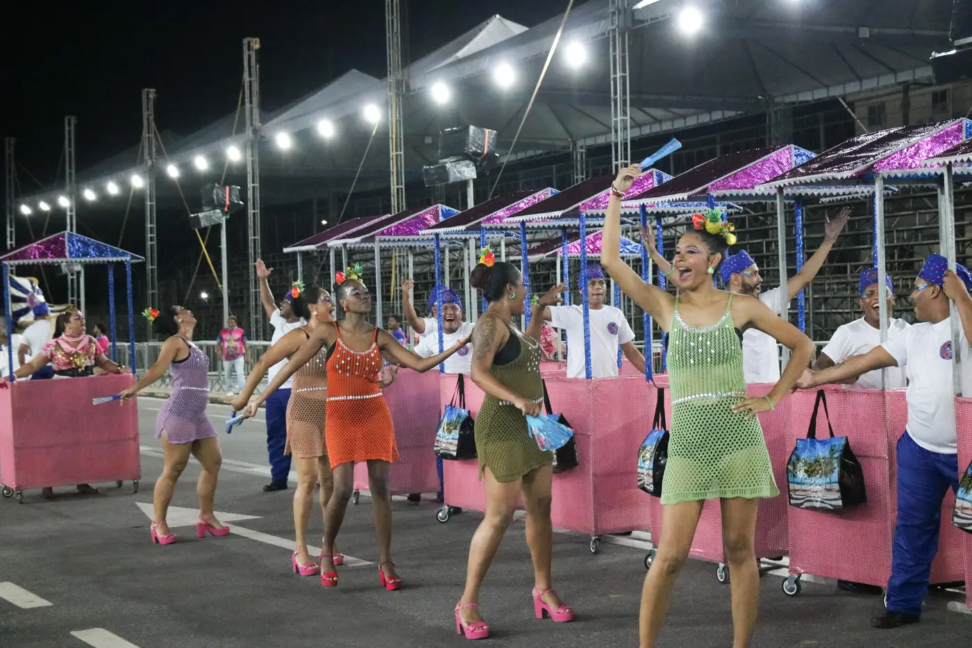 Ensaios técnicos iniciaram com as escolas de samba do Grupo Especial