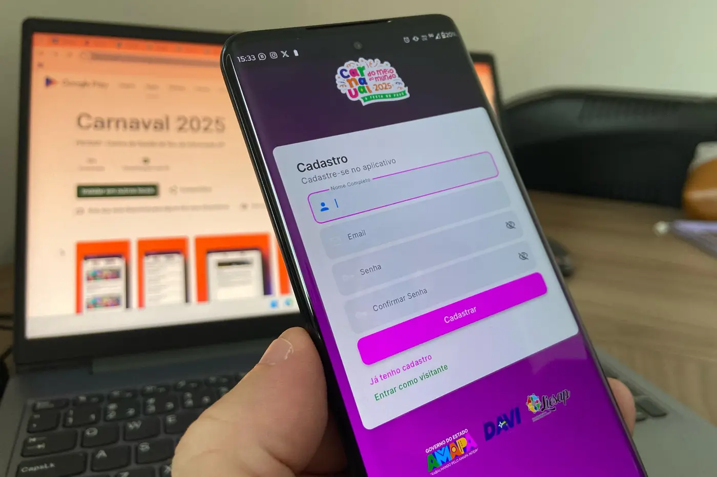 Aplicativo garante praticidade e informações seguras em tempo real sobre a maior festa popular do estado