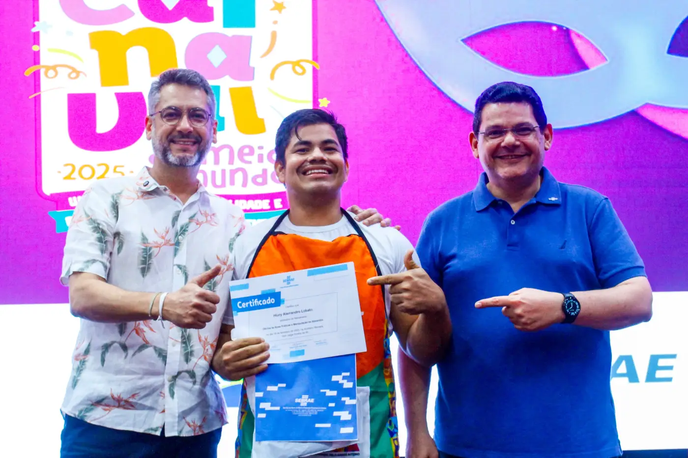 Kits entregues pelo Governo e Sebrae vão dar qualidade aos atendimentos no carnaval