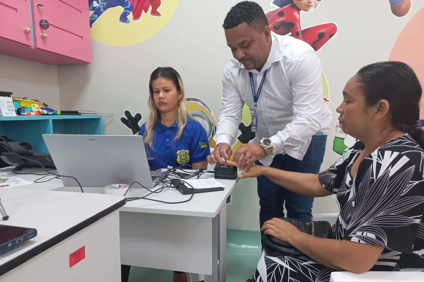 Emissão de documento para pacientes do HCA contou com o apoio da Polícia Científica do Amapá