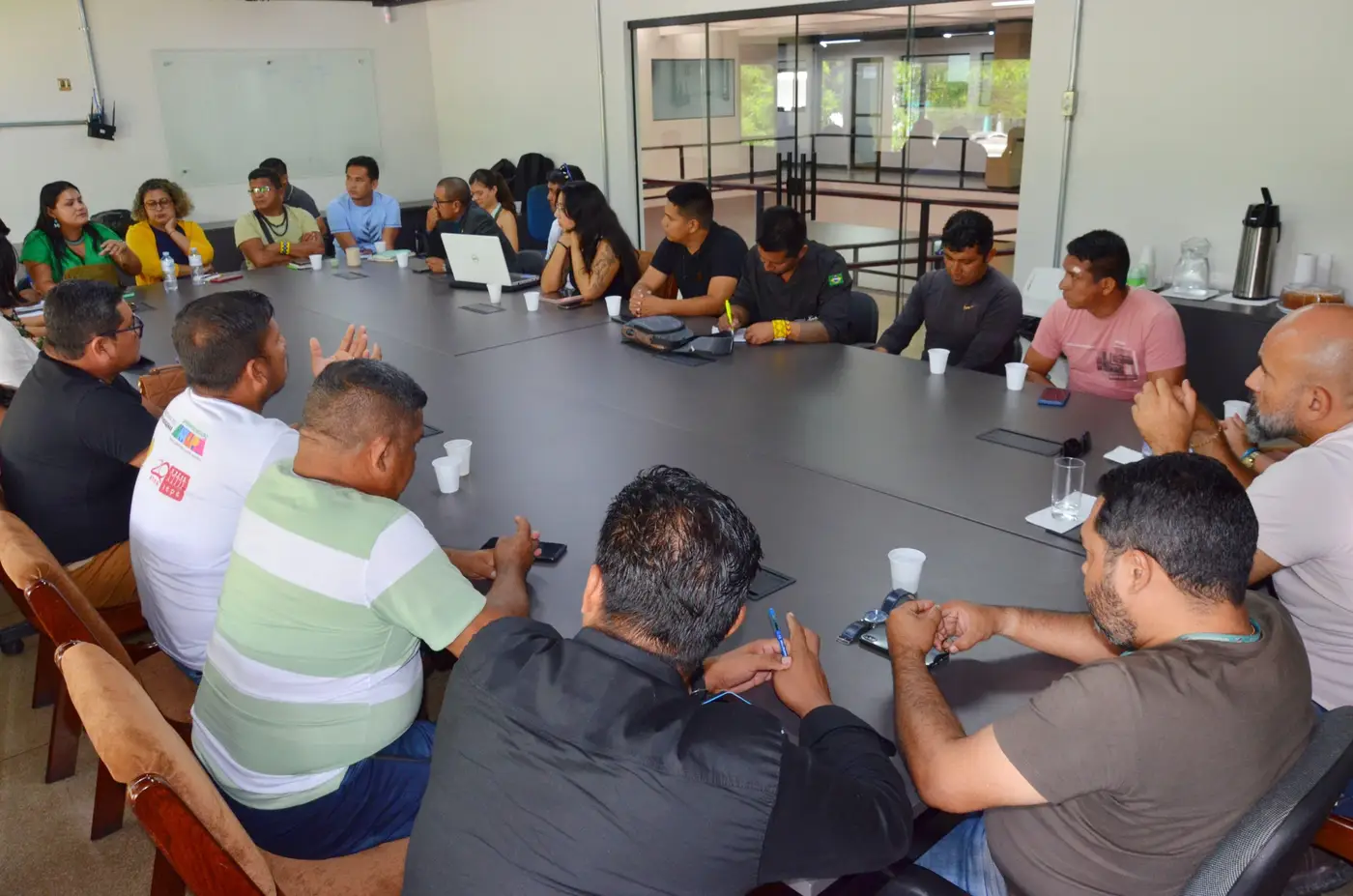 Durante o encontro, os gestores ouviram reivindicações como a necessidade de reformas de escolas
