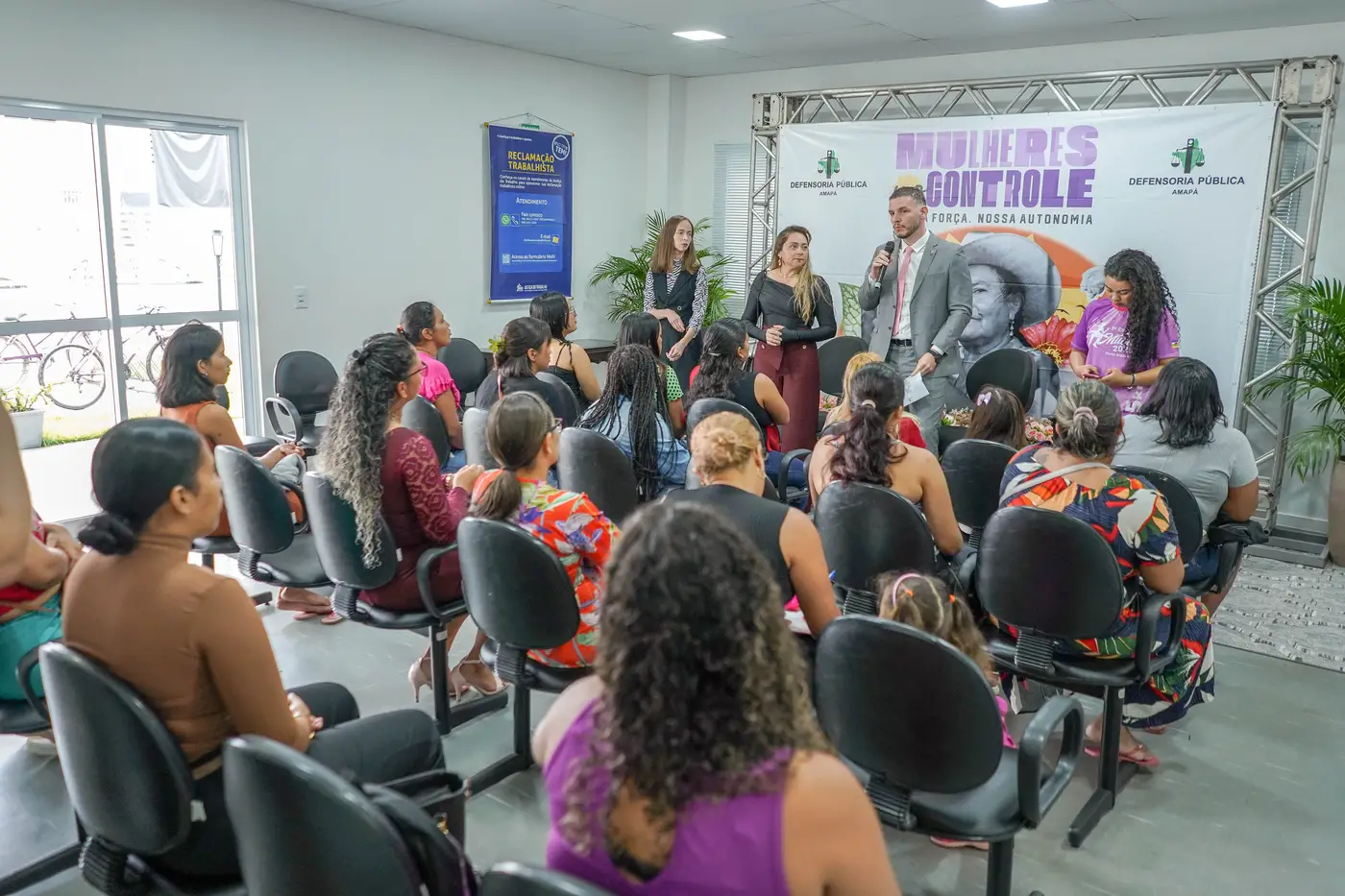Iniciativa também recebe mulheres atendidas pelo Centro de Referência em Atendimento à Mulher (Cram) de Porto Grande