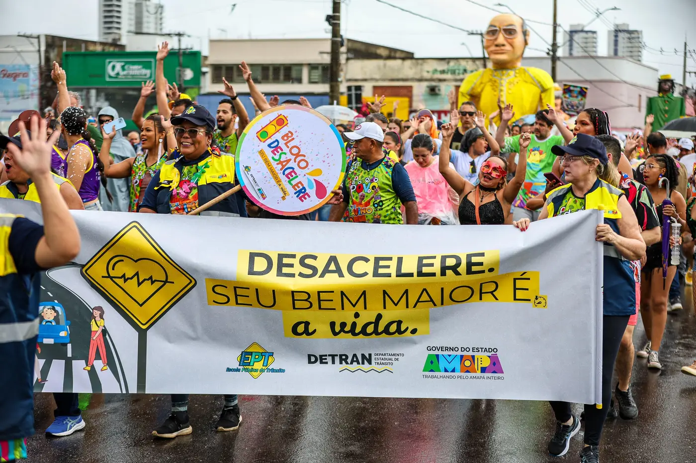 Mais de 55 mil pessoas foram alcançadas pela campanha de segurança no trânsito do Detran-AP
