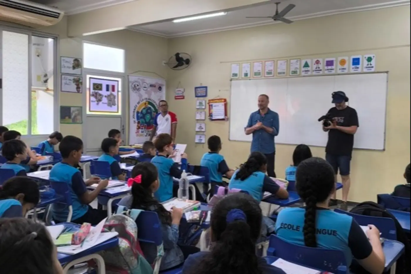 Produção internacional aborda ensino da língua francesa no Amapá