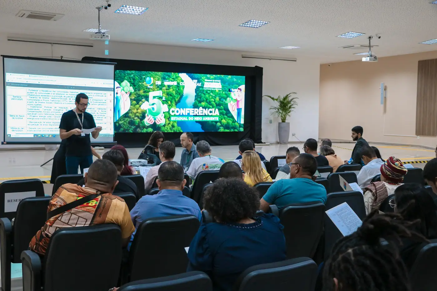Encontro debate propostas dos 16 munícipios do Amapá sobre as principais questões de emergência climática