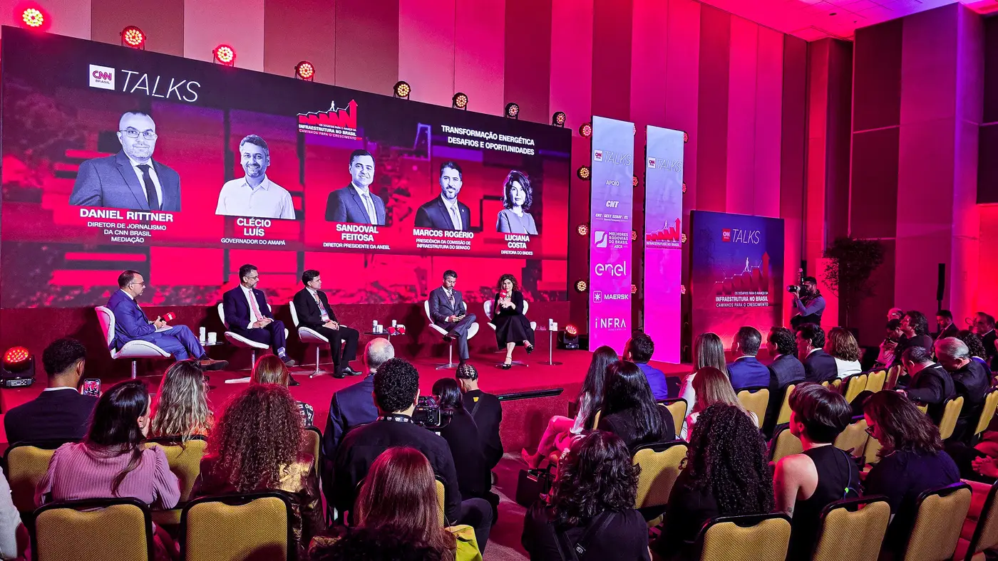 Governador Clécio Luís foi um dos protagonistas do painel ″Transformação energética: Desafios e oportunidades”.