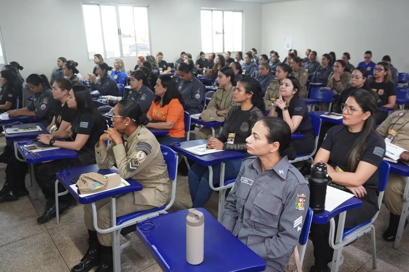 Painel de oficinas é voltado exclusivamente para mulheres da Segurança Pública