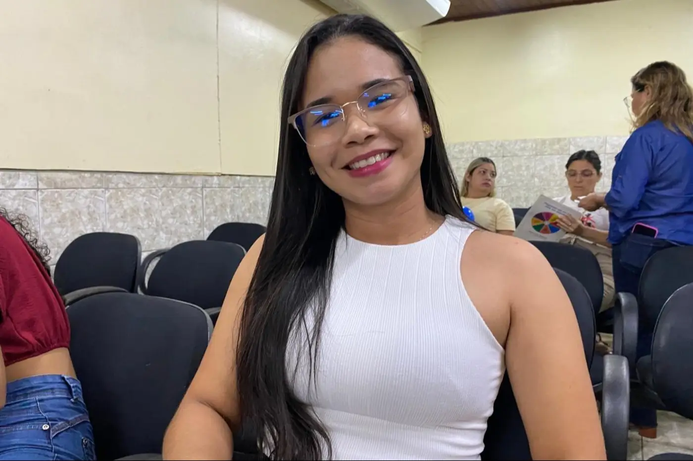 Glenda Soares, enfermeira da Unidade de Pronto Atendimento de Mazagão