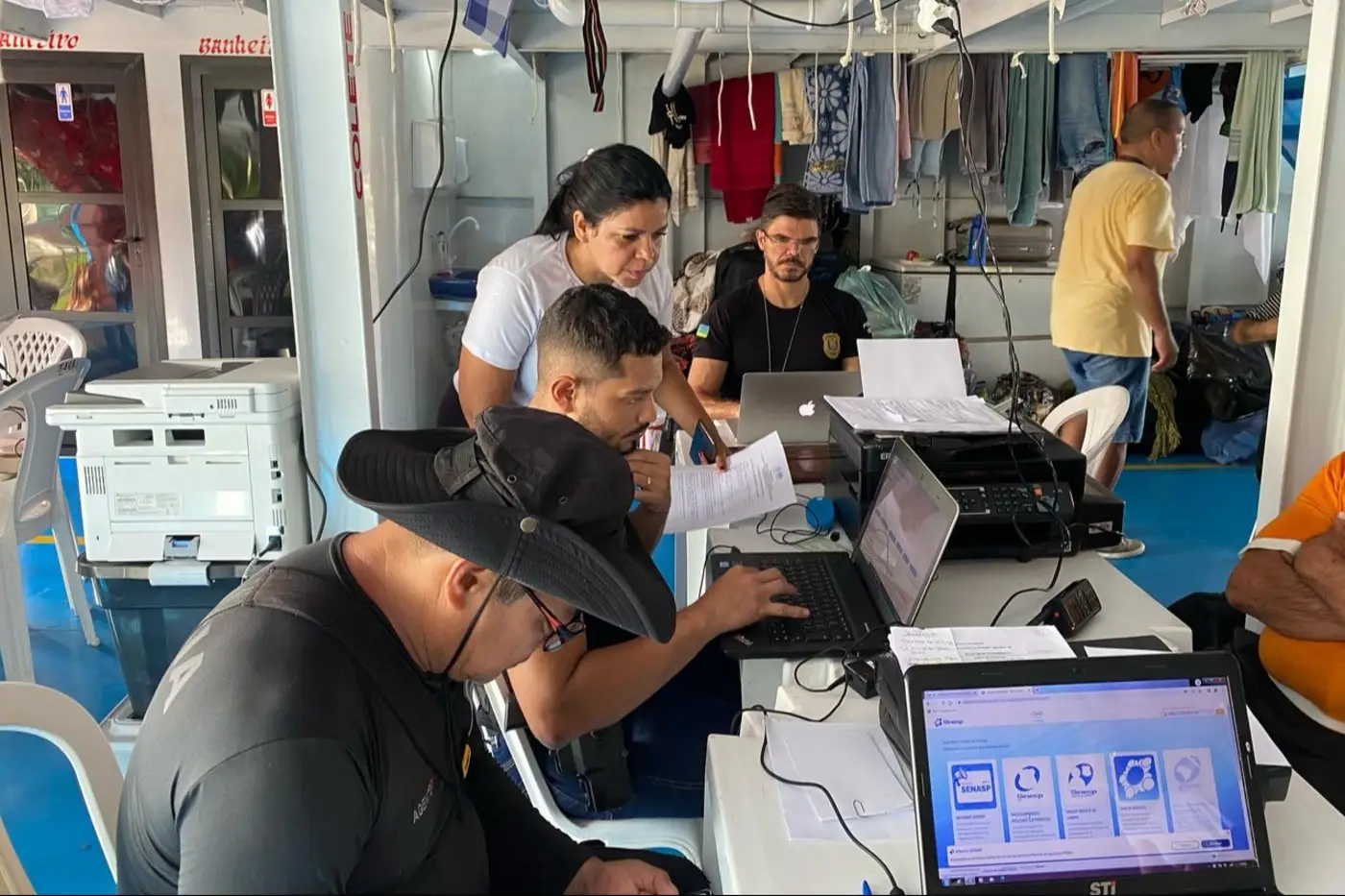 Atendimento psicossocial realizado pela equipe da Sepm