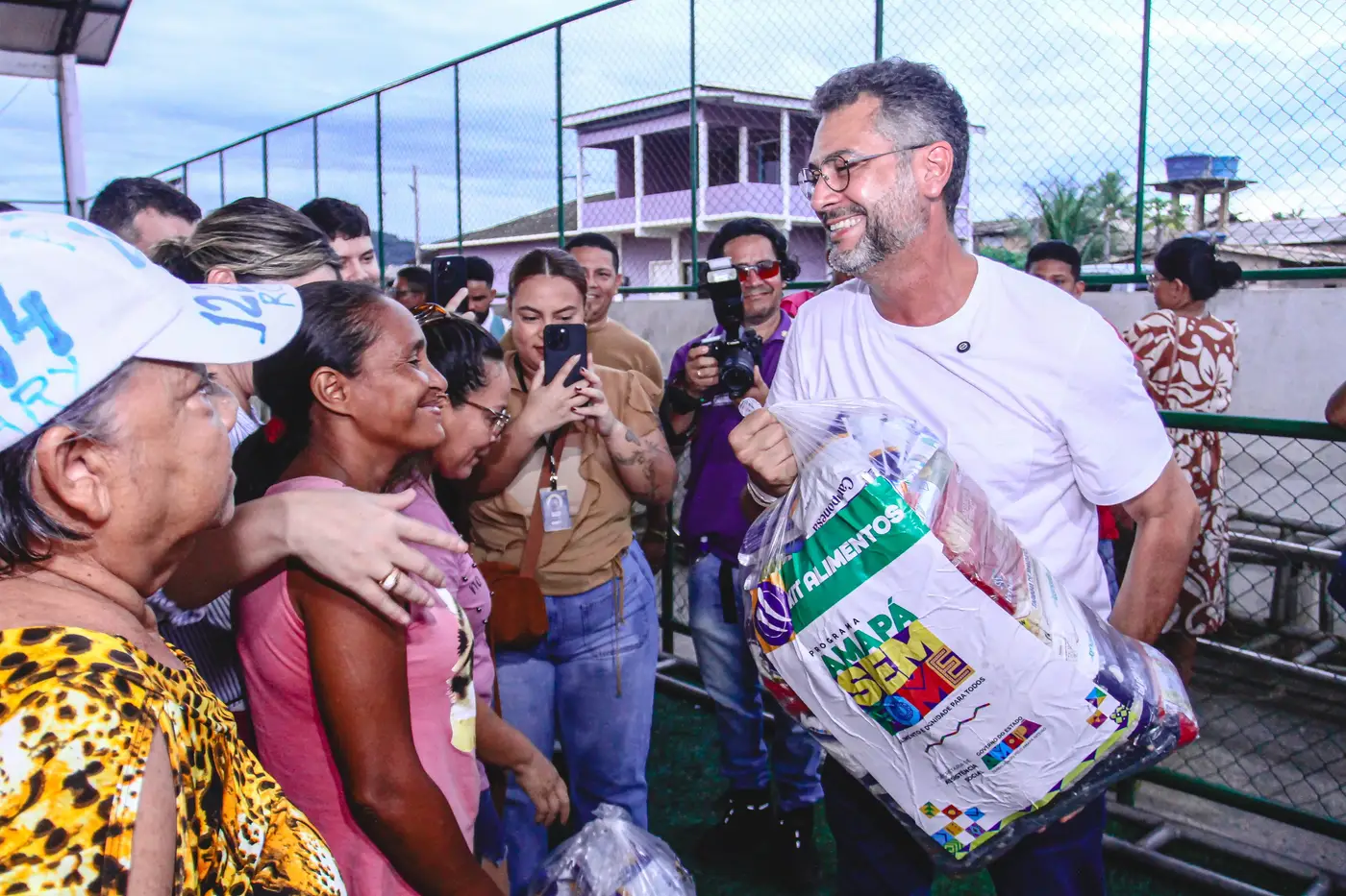 Governador Clécio Luís cumpre agendas de entrega no Vale do Jari, incluindo a garantia de assistência social para famílias em vulnerabilidade