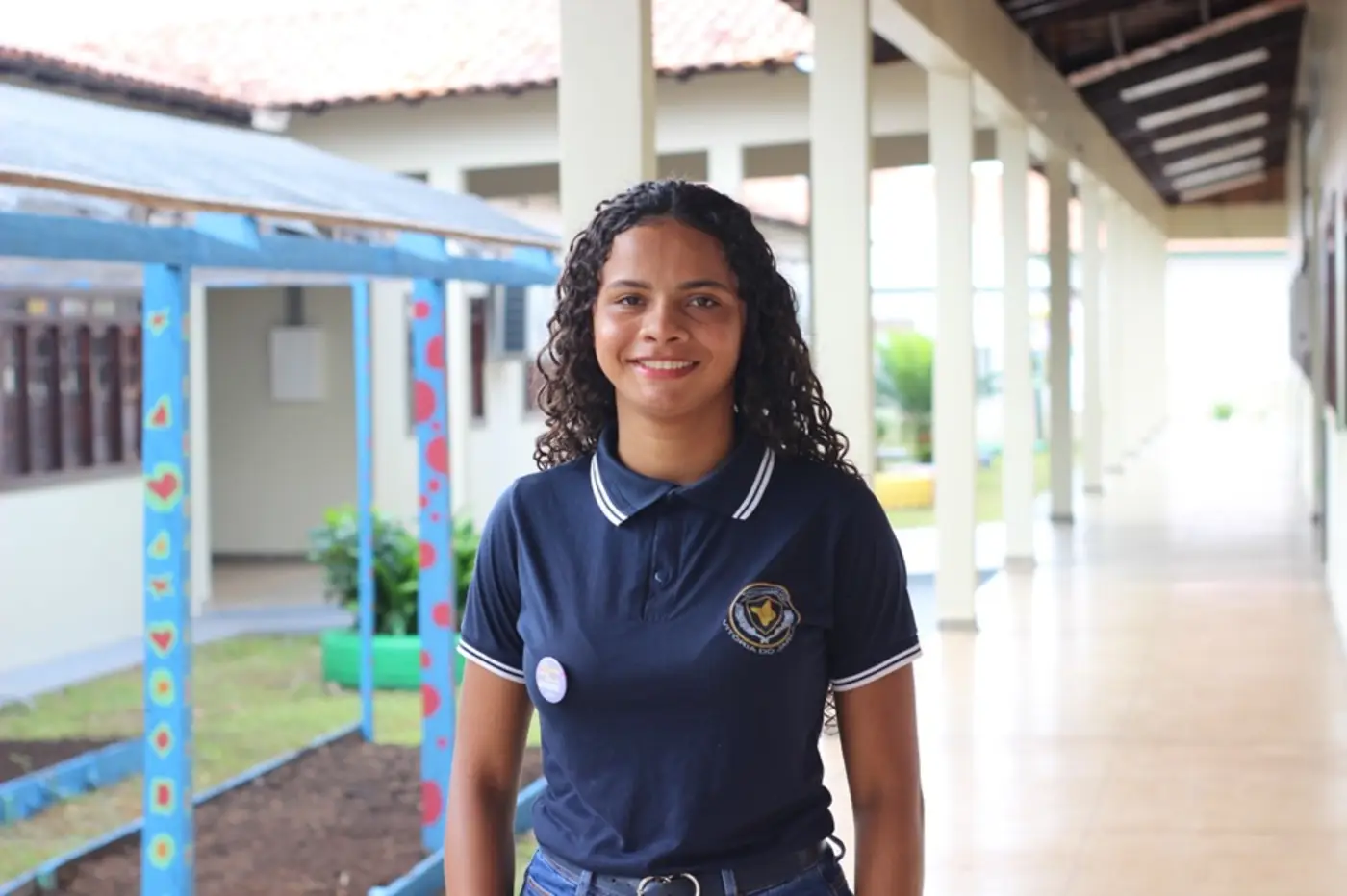 Aluna da Escola Munguba do Jari, Relana Silva
