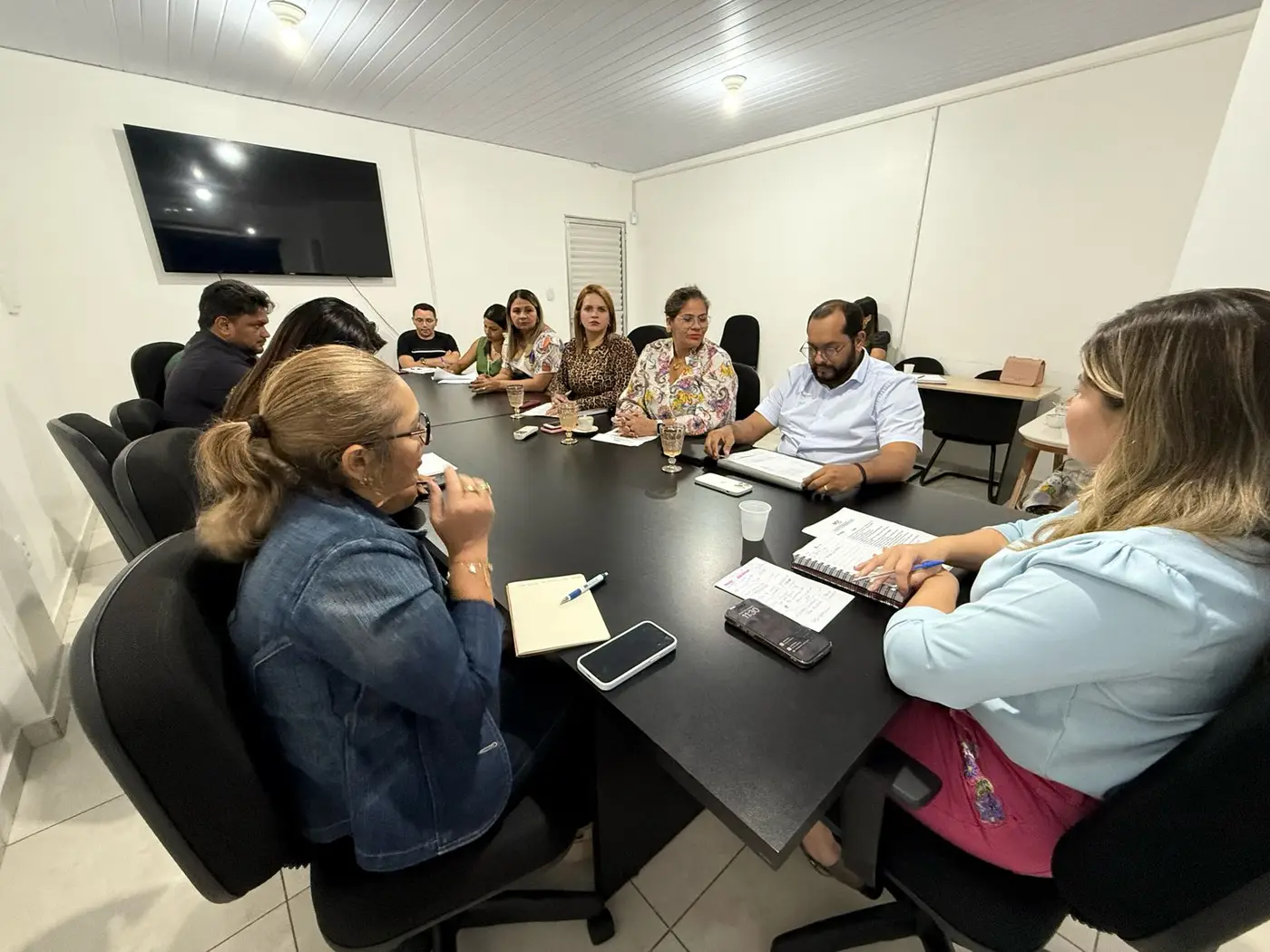 Durante reunião também foram debatidos os próximos passos para o fortalecimento das ações na instituição pela Seas