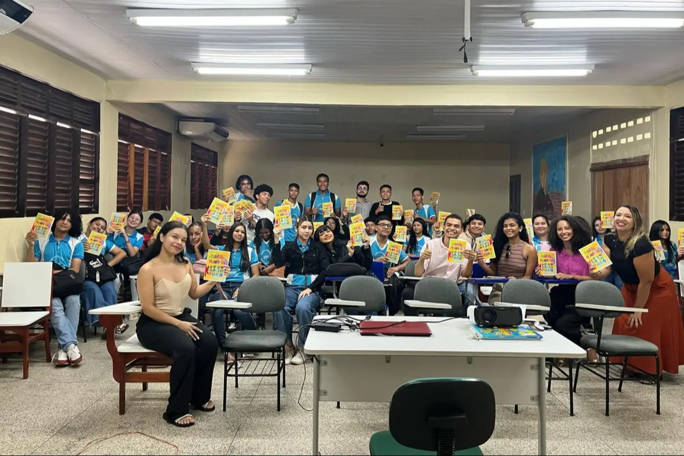 Escola Maria Ivone de Menezes foi a primeira escola visitada pelo projeto ″Cadep e Cadisp nas Escolas″