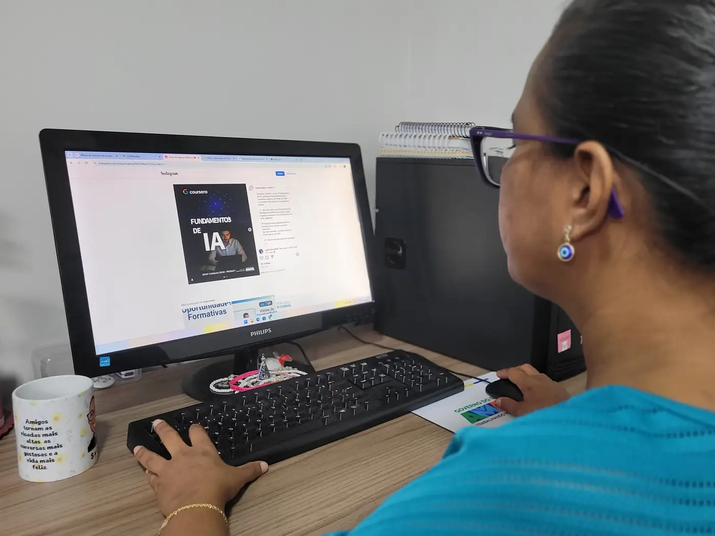 São trabalhadas áreas como inteligência artificial, análise de dados e marketing digital