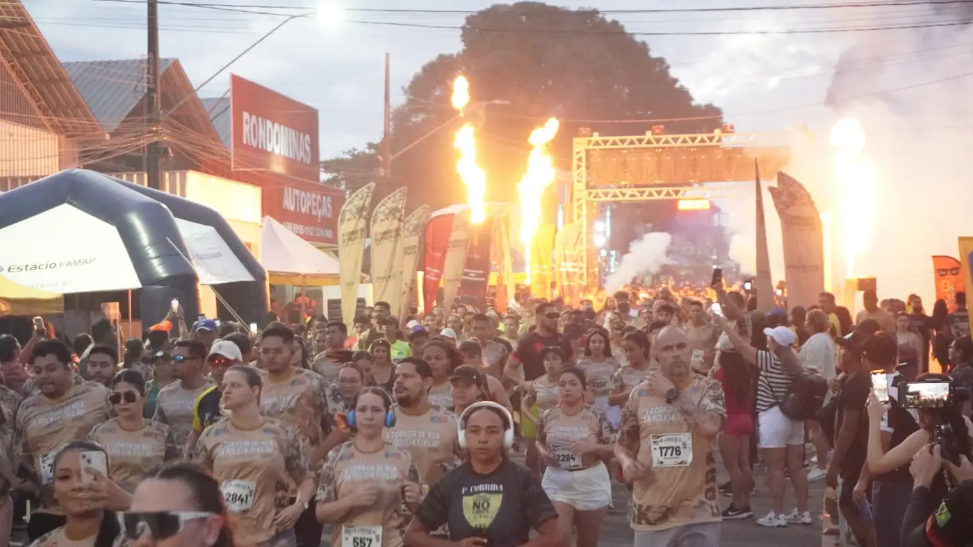 Corrida da Polícia Civil contou com mais de 4 mil pessoas em Macapá