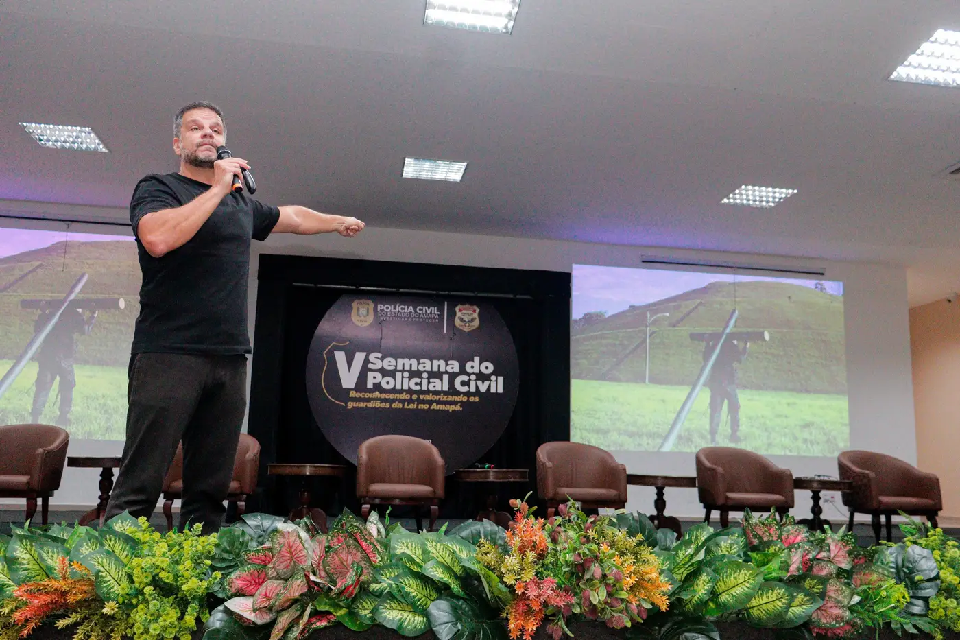Veterano, o capitão Rodrigo Pimentel exaltou positivamente a redução dos índices de criminalidade no Amapá