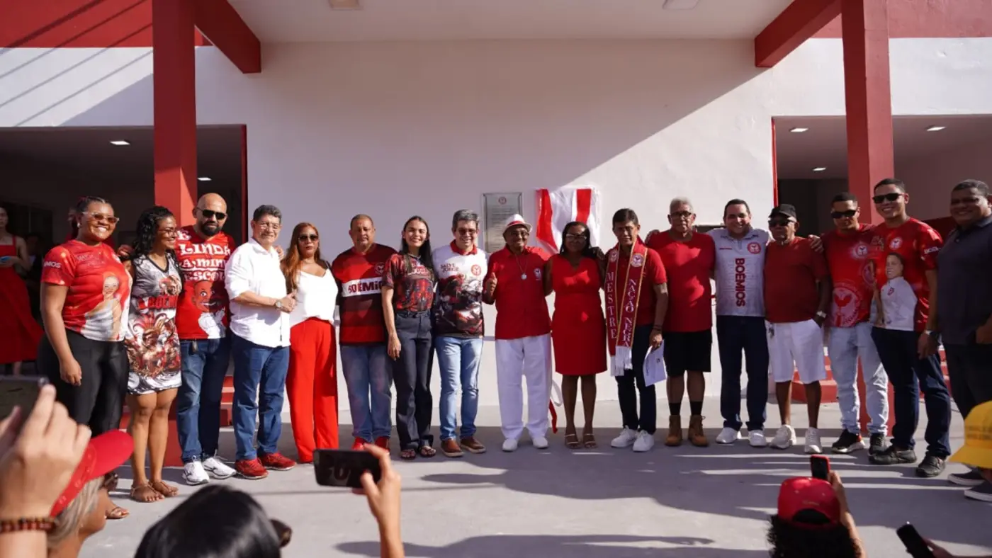 Nova sede da Escola Boêmios do Laguinho, o Theatro Francisco Lino da Silva