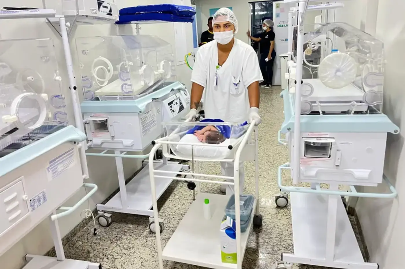 Hospital da Mulher Mãe Luzia montou uma retaguarda com salas de isolamento e novos leitos exclusivos para casos de gripe