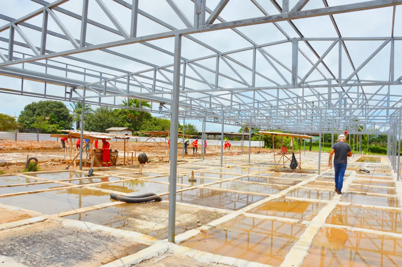 Obra é executada com recursos oriundos do Tesouro Estadual