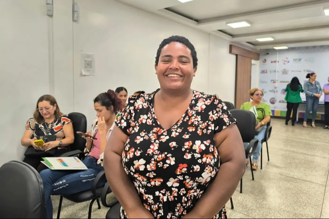 Monitora da Escola Estadual Coaracy Nunes, Jéssica Thaís