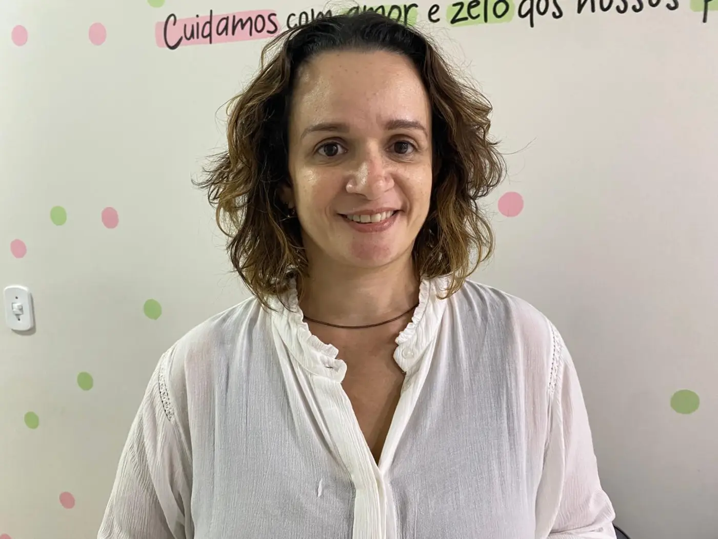 Edicleuce Félix, enfermeira da Maternidade Mãe Luzia