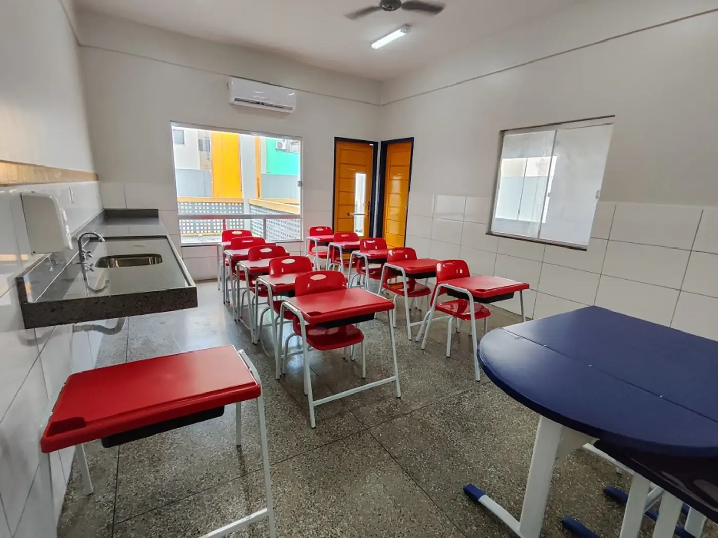 Nova escola da rede estadual atenderá 80 crianças de 4 a 8 anos, moradoras do residencial