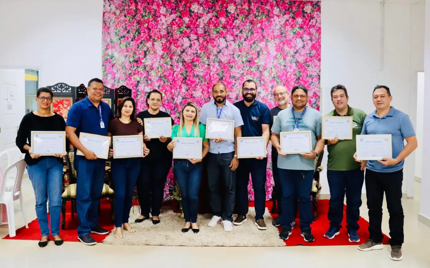 Ao todo, 11 técnicos receberam a honraria durante a cerimônia, ocorrida na Alap